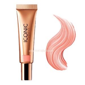Iconic London Sheer Cream Blush in Cheeky Coral, 0.42 fl oz/ 12.5 ml